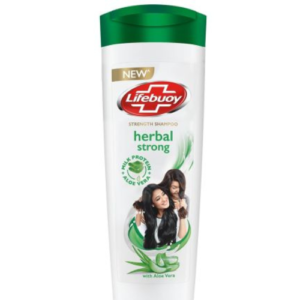 Lifebuoy Herbal Strong Milk Protein + Aloe Vera Strength Shampoo 370ml